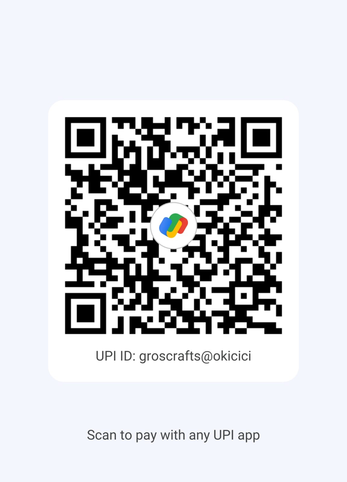 UPI QR Code for IKSC payment